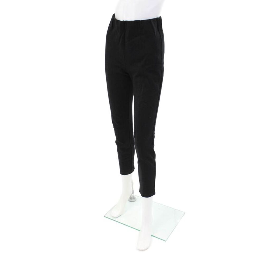 Pearl By Lela Rose Womens High Rise Skinny Leg Slim Fit Pants Black Size 2 - Picture 2 of 5